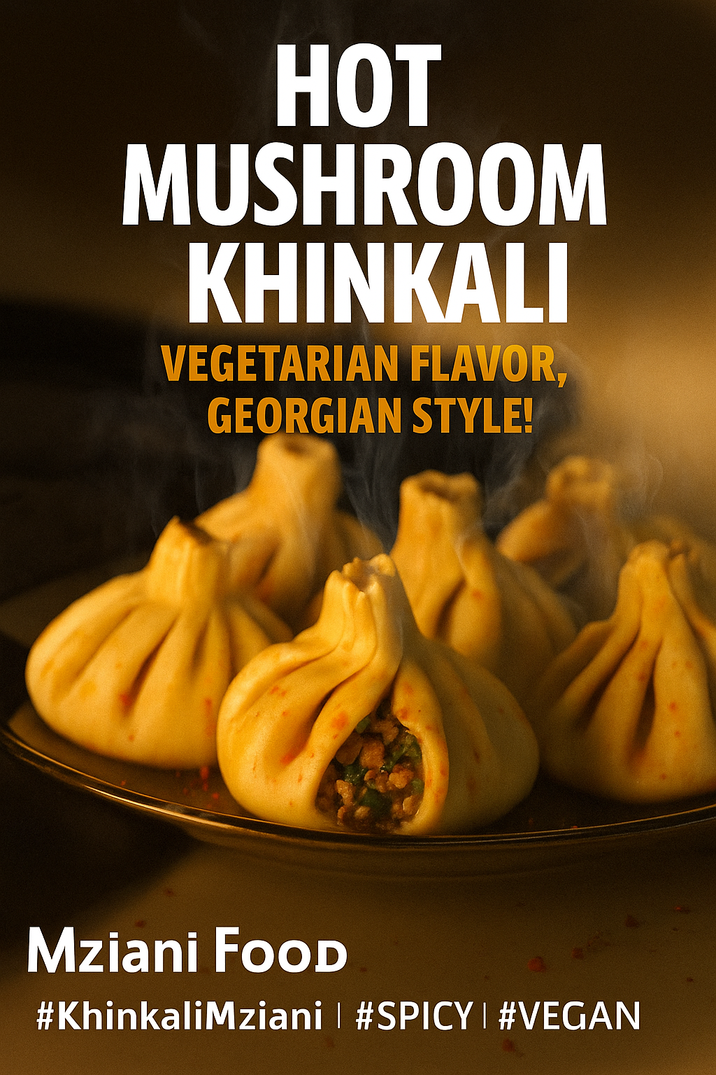 სოკოს ხინკალი – ტრადიციული გემო ვეგეტარიანულად