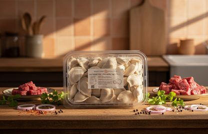 პელმენი ხორცით